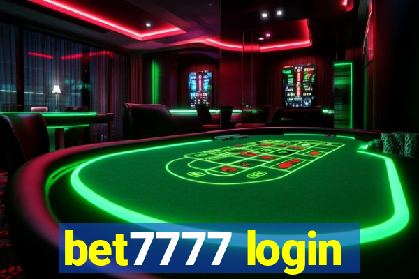 bet7777 login